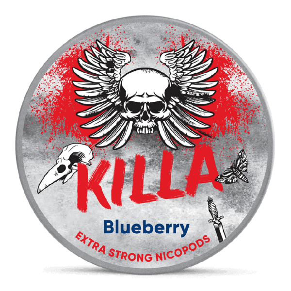 Blueberry Extra Strong Slim All White