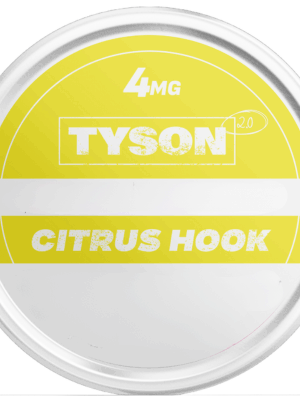 TYSON Citrus Hook 4mg