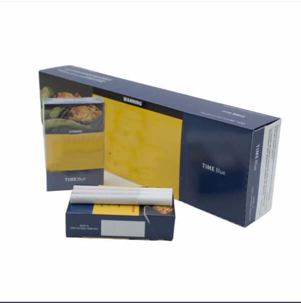 Time Blue Carton